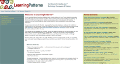 Desktop Screenshot of learningpatterns.com